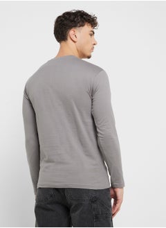 Seventy Five Basics Graphic Long Sleeve T-Shirt  - Image 2