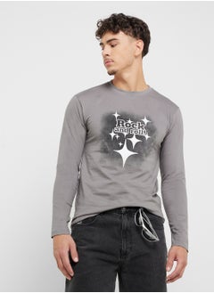 Seventy Five Basics Graphic Long Sleeve T-Shirt  - Image 1