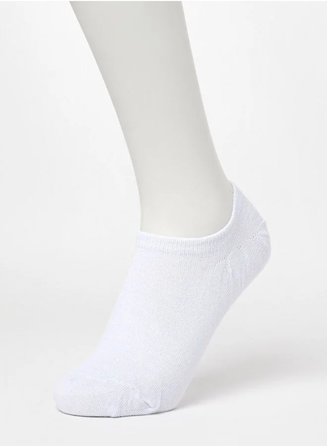 ستايلي Pack of 5 - Ribbed Shoe Liner Socks