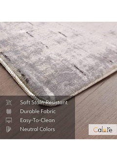 MONOGUE Modern Abstract Area Rugs NonSlip Short Pile Soft Carpet Rugs for Bedroom Living Room Hallway Dining Room Office Dorm Room  - Image 2