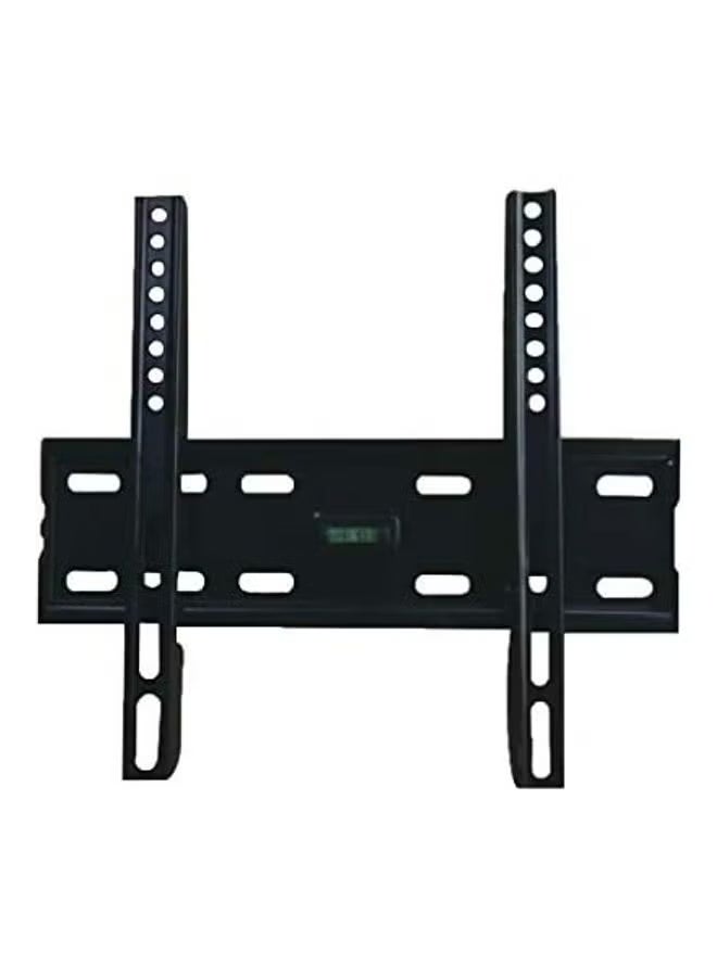 حامل تلفاز ثابت على الحائط – لشاشات LED/LCD/Plasma المسطحة من 17" إلى 50"، أسود