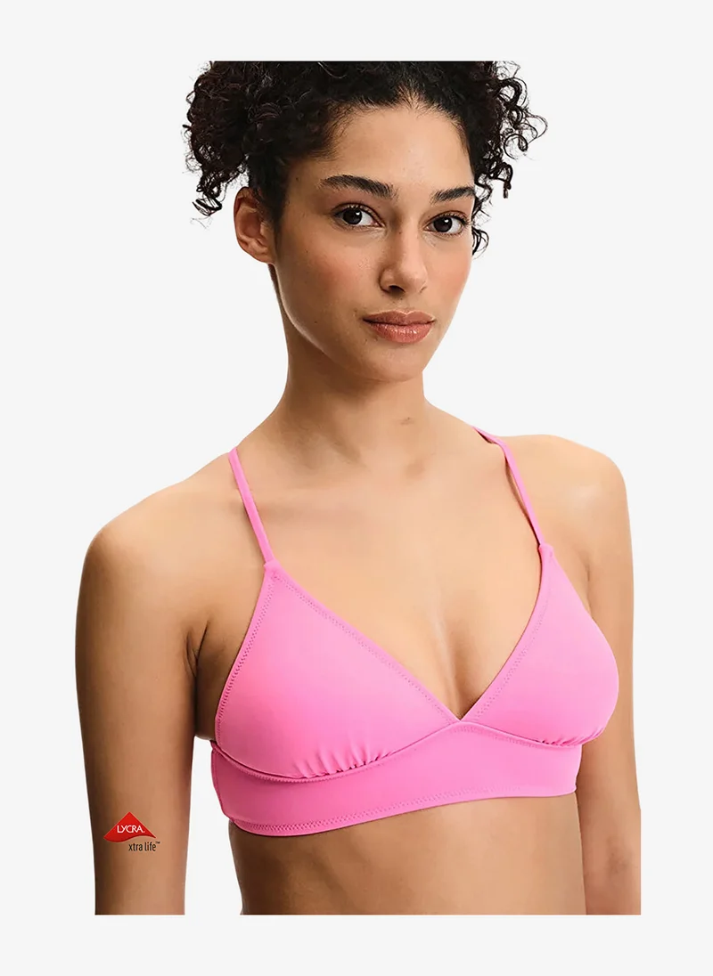 Penti Women Bralette Pink Bikini Top