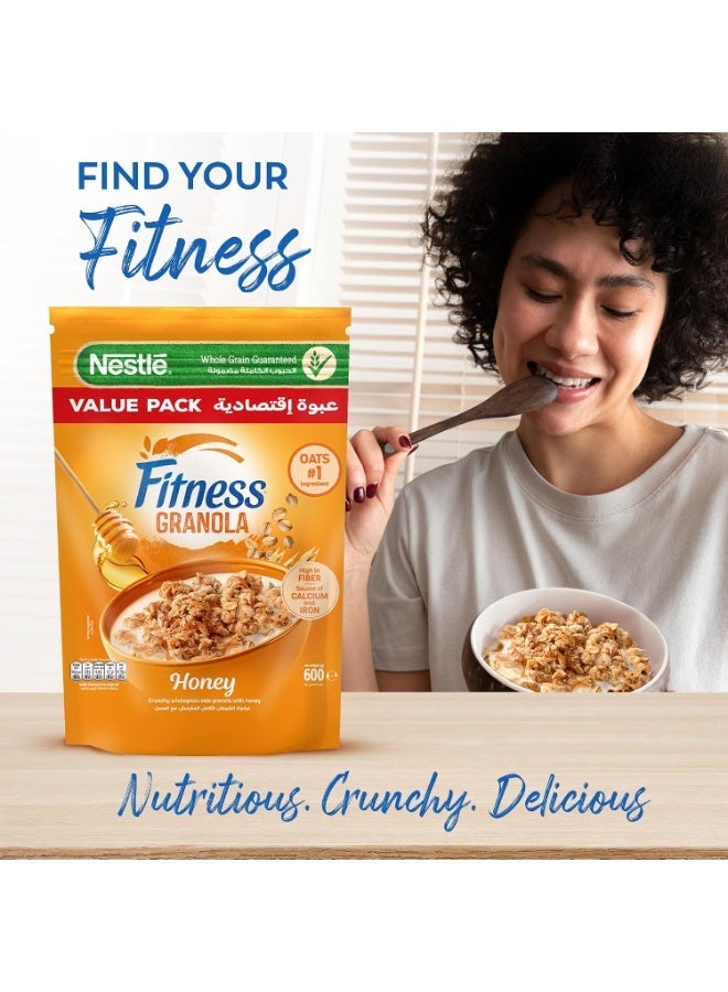 Fitness Granola Cereal Bag in Honey Flavor Value Pack - Image 3