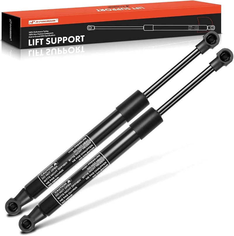 A-Premium Tailgate Rear Trunk Lift Supports Shock Struts Compatible with Select Nissan Models - Maxima 2009-2016 Sedan Without Rear Spoiler - Replace# 844307Y000, 84430ZK80A(2PC Set) - Image 1