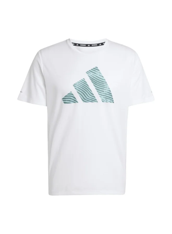 adidas Adidas Adi365 E Bl T M M White Running T-Shirts For Men
