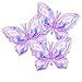 PLAP Birthday Butterfly Party Balloons Party Decorate with Balloon Decorations Purple - Image 3