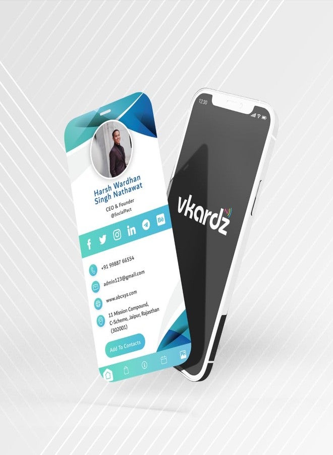 vKardz - Professional NFC Card & Smart Contactless Digital Business Card (Lawyer:06) - Image 4