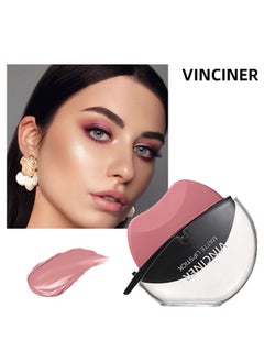 VINCINER Lazy Velvet Matte Lipstick-Lip shaped lipstick,easy to apply,long-lasting and non-fading matte effect matte lipstick Pink #02  - Image 1