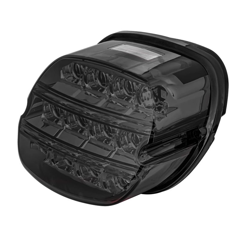 Eagle Lights Rear Layback LED Taillamp Replacement for Harley Davidson  Smoked Lens