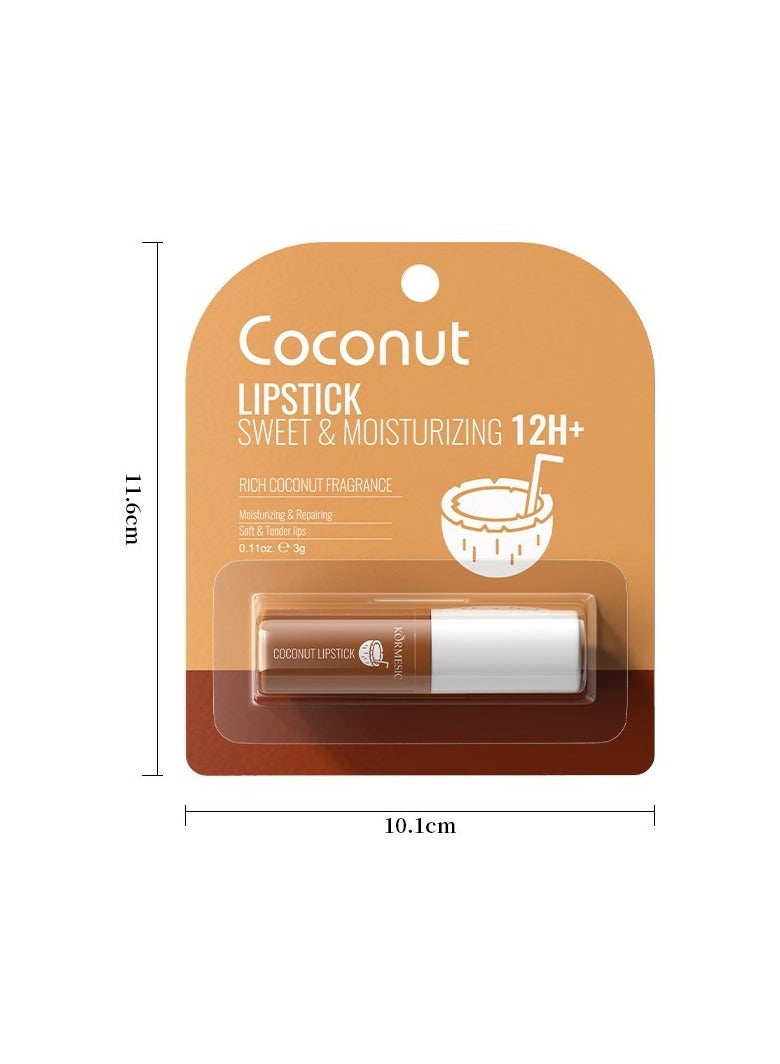 Kormesic 2pcs Coconut Sweet Lip Balm 3g - Moisturizing & Nourishing - Image 2
