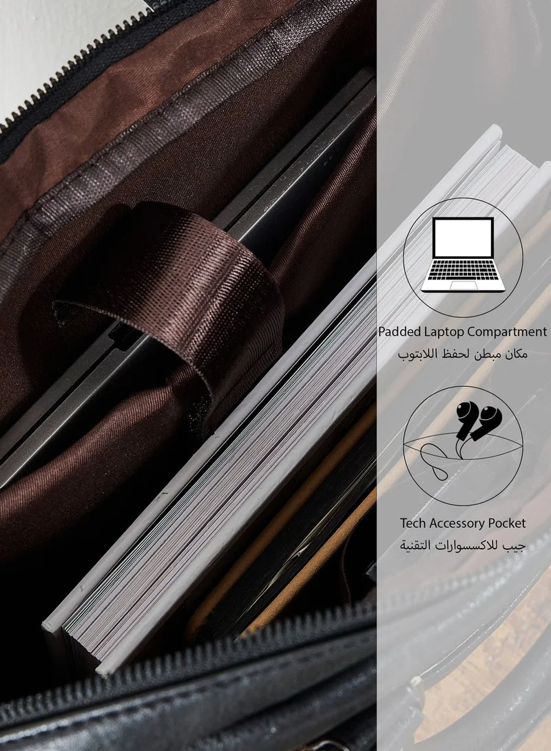 روبرت وود Essential Laptop Bag With Organized Compartment
