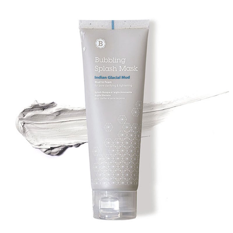 BLITHE Bubbling Splash Mask Pore Care for Face - Indian Healing Clay Mask Mud for Pore Tightening & Blackhead Remover, Korean Face Mask Skin Care for Oily Skin & Pimple 4 Fl Oz - Image 1