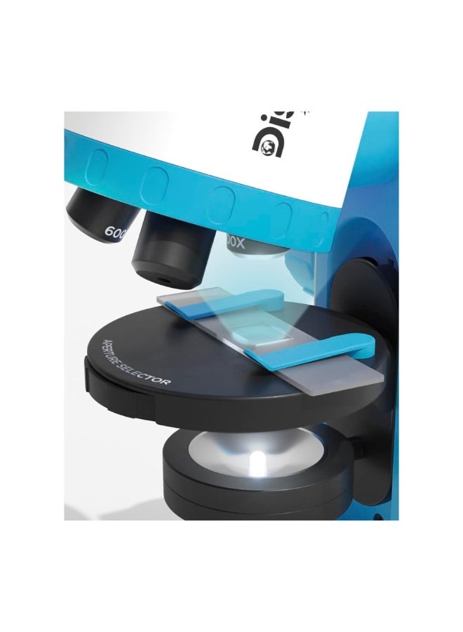 Discovery Mindblown - Kids Microscope Set - Early Explorers Microscope with Built-In Light and Tools - Science Experiments for Kids - Science Kit for Children - 41 Pcs - Image 5