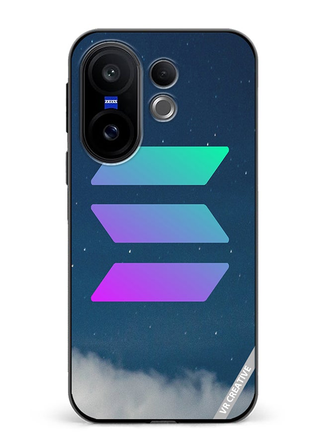 Protective Case Cover For Vivo X200 FE Solana Design Multicolour