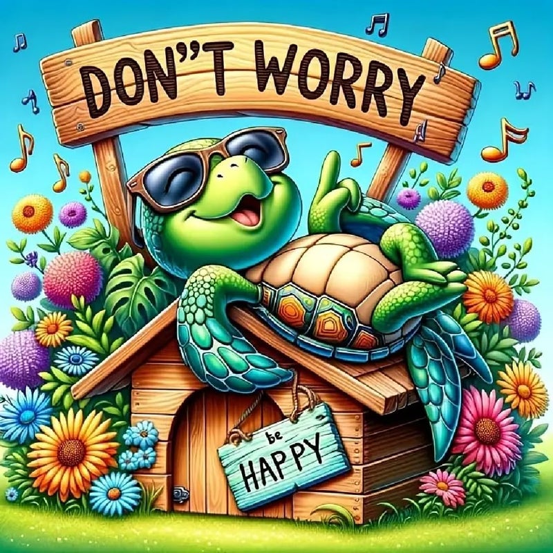 BOHADIY Sea Turtle Diamond Art Painting Kits for Adults, Full Drill Diamond Dots Paintings for Beginners, Round 5D Flowers Paint with Diamonds Pictures Gem Art Painting Kits DIY Crafts Kits 12x12inch - Image 1