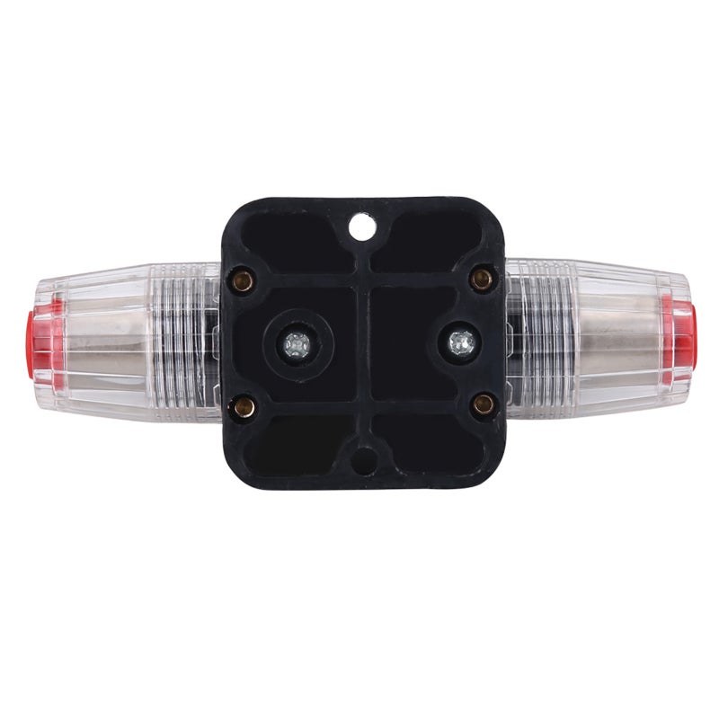 Car Audio Fuse Holder 150A Alloy Material High Conductivity - High Temperature Resistance Flat Tube Fuse for Overload Protection of Car Stereo Video System - Image 5