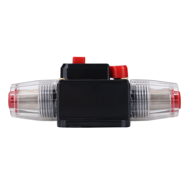 Car Audio Fuse Holder 150A Alloy Material High Conductivity - High Temperature Resistance Flat Tube Fuse for Overload Protection of Car Stereo Video System - Image 2