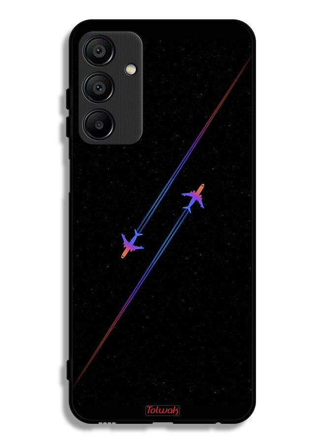 Tolwak Samsung Galaxy A15 5G Protective Case Cover Airplanes Art - Image 1