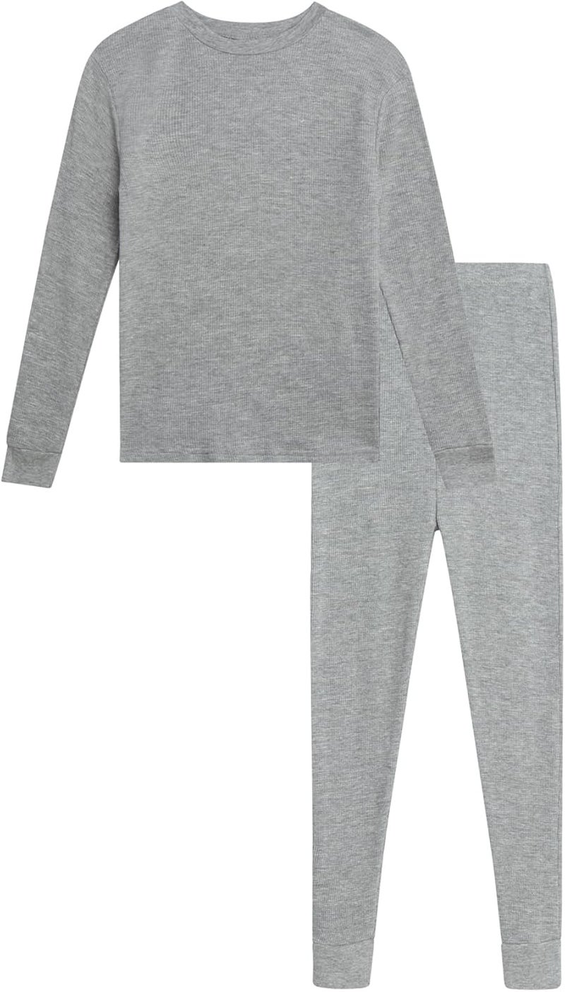 Arctic Hero Boys' Thermal Underwear Set - 2 Piece Waffle Knit Long Sleeve Thermal Shirt and Pants for Boys (Sizes: 2T-18) - Image 1