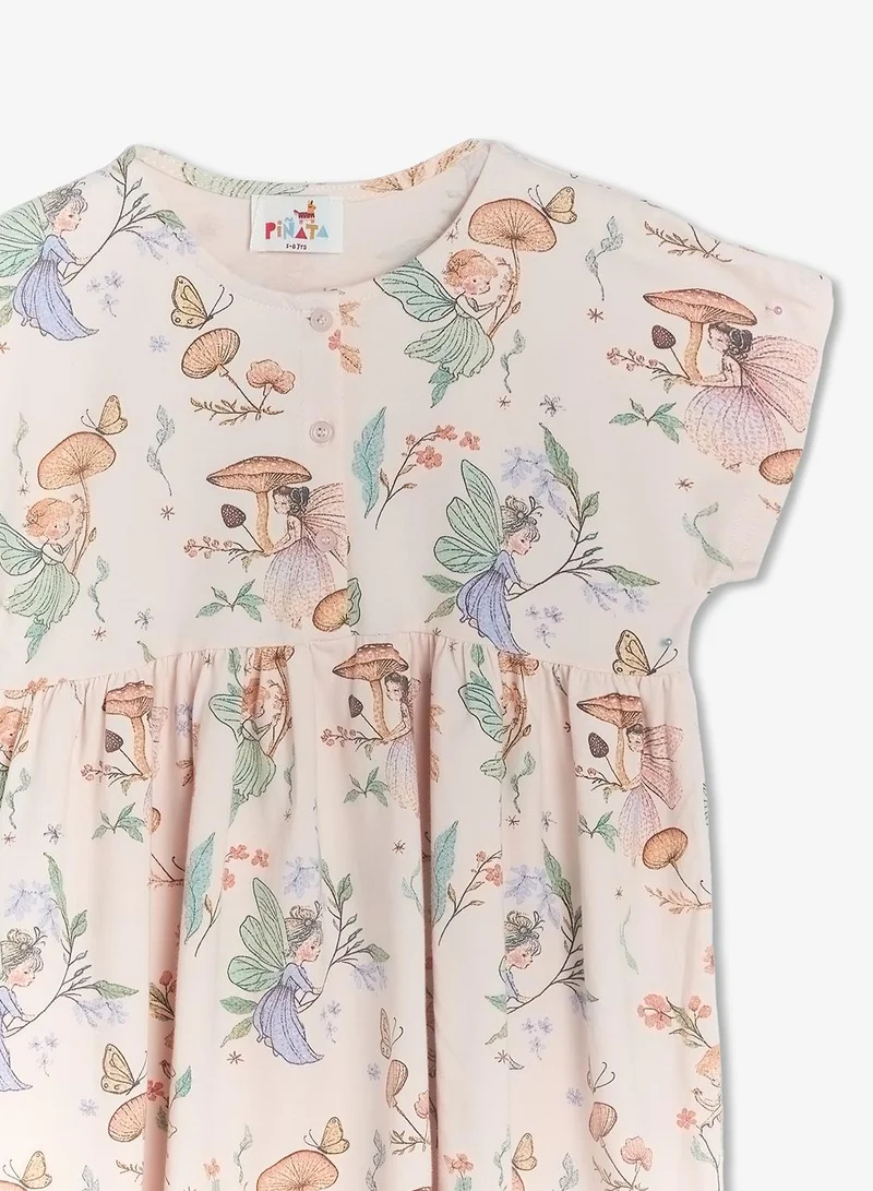 Pinata  Fairy Printed Summer Dress for Women | Best Price UAE