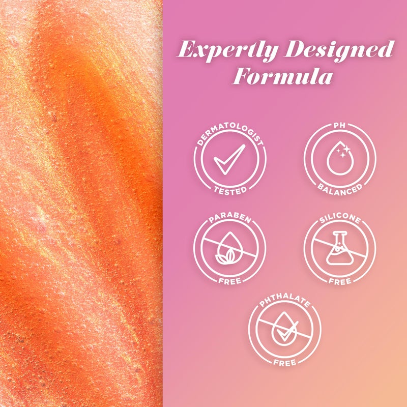 Caress Body Wash Mango & Almond Oil For Smooth And Rejuvenated Skin Body Soap 20 fl oz, Pack of 4 - Image 3