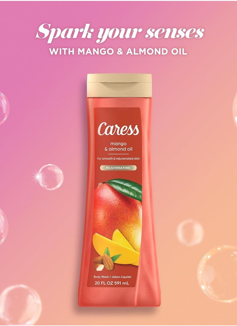 Caress Body Wash for Women, Mango & Almond Oil, Refreshing Shower Gel for Smooth, Rejuvenated Skin, 20 fl oz, 4 Pack - pzsku/Z254F4871CD67E378DF77Z/45/_/1740409590/22d0b664-93f5-48ca-9093-593f70e4594b