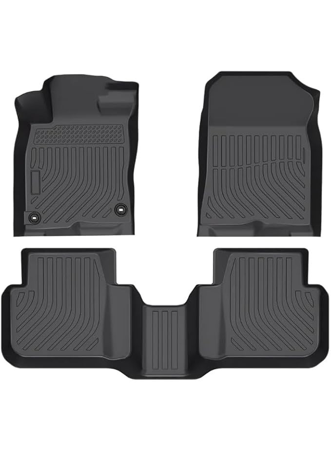 Premium TPE Car Floor Mats – Front & Rear Full Set – Non-Slip, Odor-Free & All-Season Protection for Sedans - Image 1