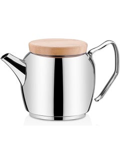Korkmaz Montana Teapot Silver 1.1 Liter Capacity Standard Ka 024 