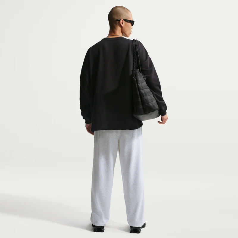 Nike Men's Club French Terry Wide Leg Pants