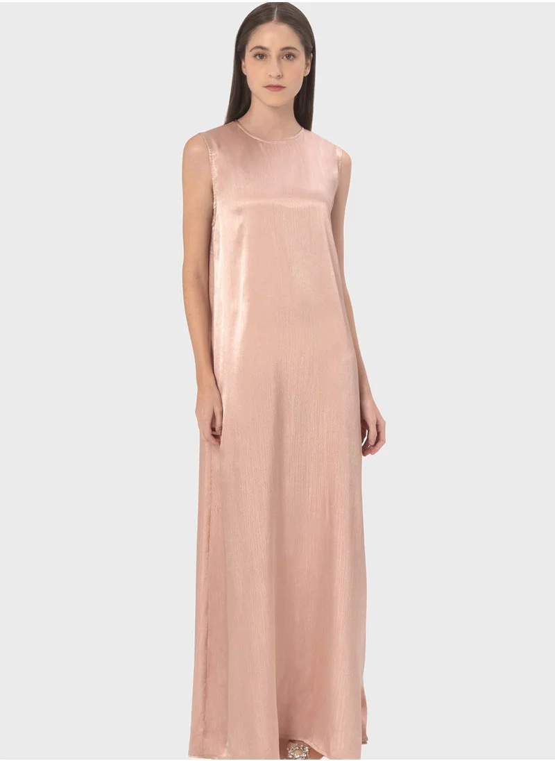 Demure Versatile Inner Tiered Dress