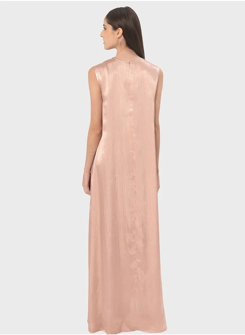 Demure Versatile Inner Tiered Dress