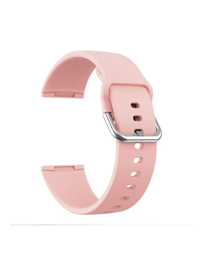 NIBEMINENT Silicone Replacement Strap Watchband For Fitbit Versa 3 Pink - Image 1