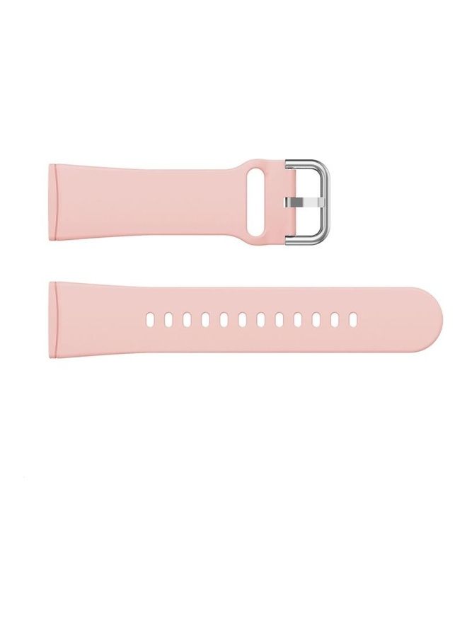 NIBEMINENT Silicone Replacement Strap Watchband For Fitbit Versa 3 Pink - Image 2