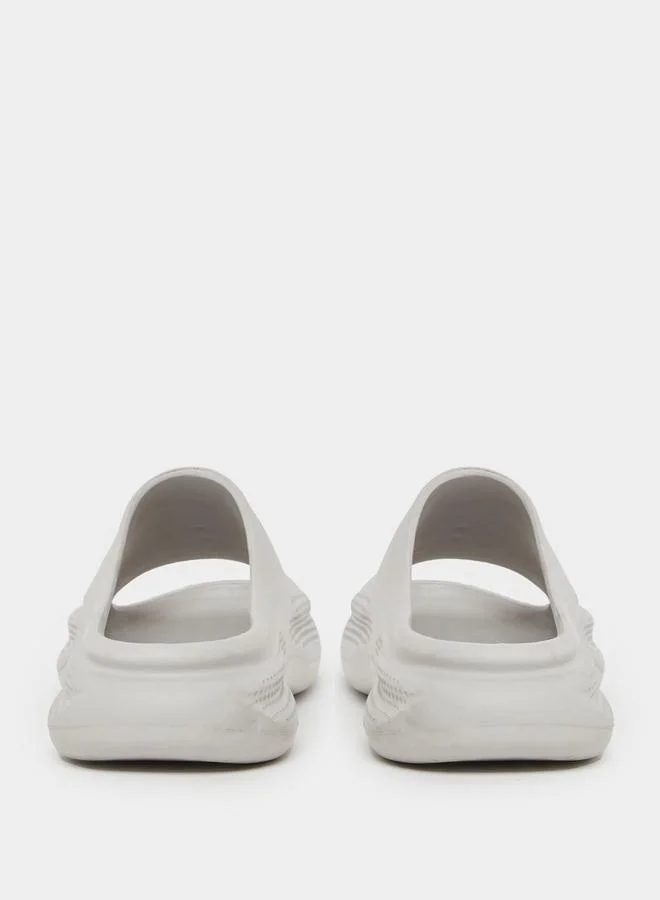 Styli Styli Perforated Open Toe Slip-On Slides