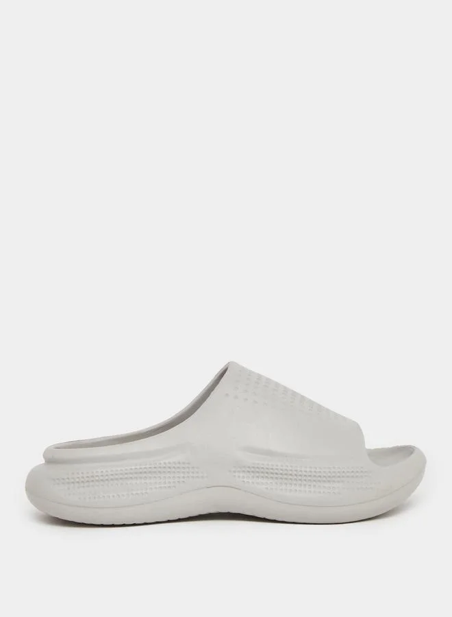 ستايلي Styli Perforated Open Toe Slip-On Slides