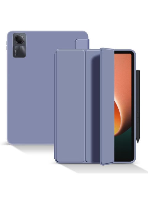متوافق مع Xiami REDMI Pad SE مقاس 11 بوصة 2023، جراب تم إصداره ثلاثي الطي وخفيف الوزن وغطاء حماية ذكي ذكي مع حامل متعدد الزوايا ونوم لـ REDMI PAD SE