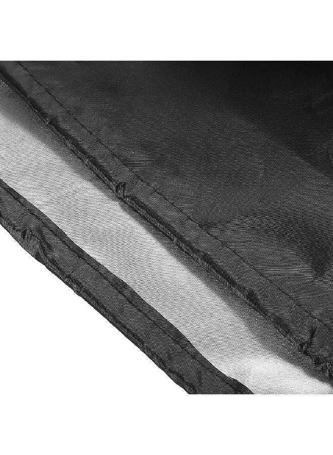 ويبر JAH7146 غطاء شواية ممتاز متين وخفيف الوزن من البوليستر مقاوم لعوامل الطقس أسود 64.77 × 123.19 × 101.09 سم - Image 4