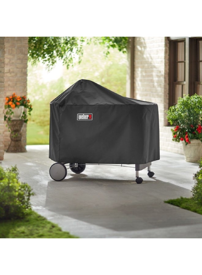 ويبر JAH7146 غطاء شواية ممتاز متين وخفيف الوزن من البوليستر مقاوم لعوامل الطقس أسود 64.77 × 123.19 × 101.09 سم - Image 2