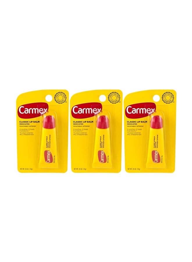 CARMEX 3-Piece Classic Lip Balm Set - Image 1