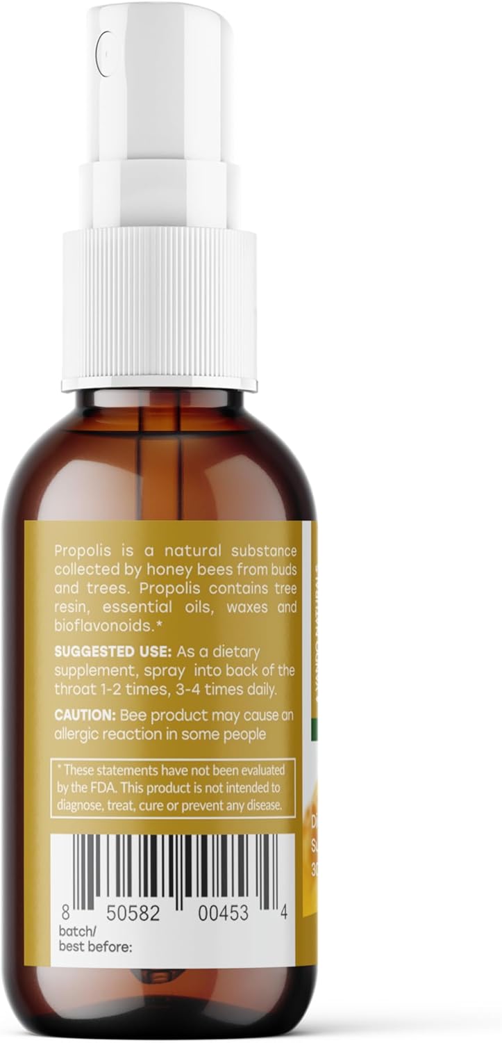 Apihaus Propolis Herb Throat Spray 1 Fluid Ounce - Image 2