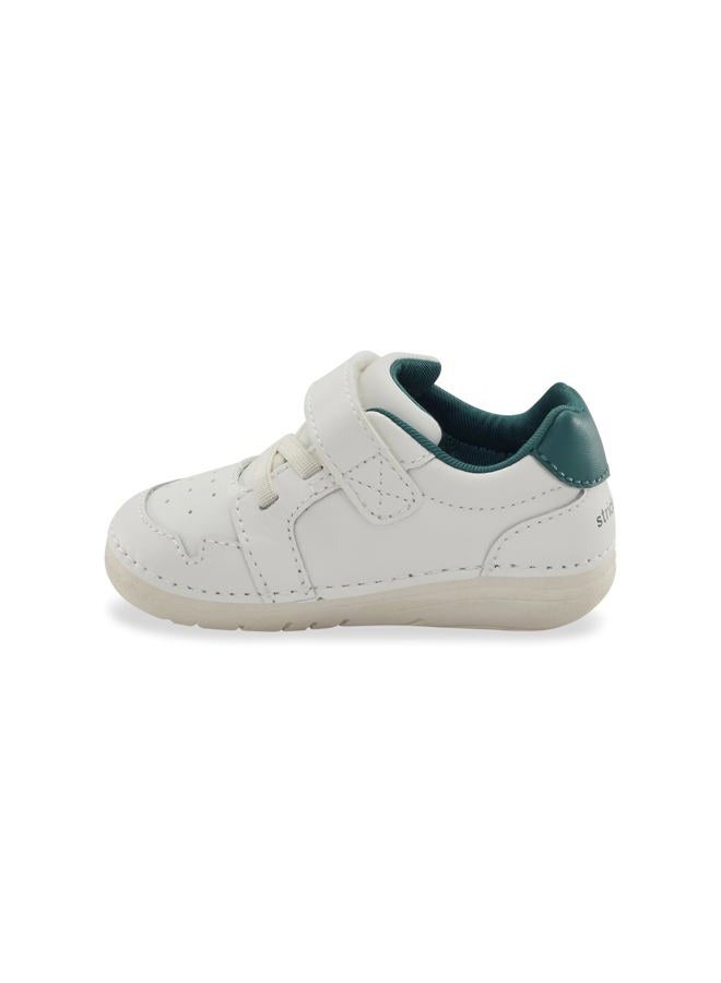 Stride rite Boy's Sm Waverly (Infant/Toddler) First Walker Shoe, Evergreen, 3.5 Wide Toddler - Image 2