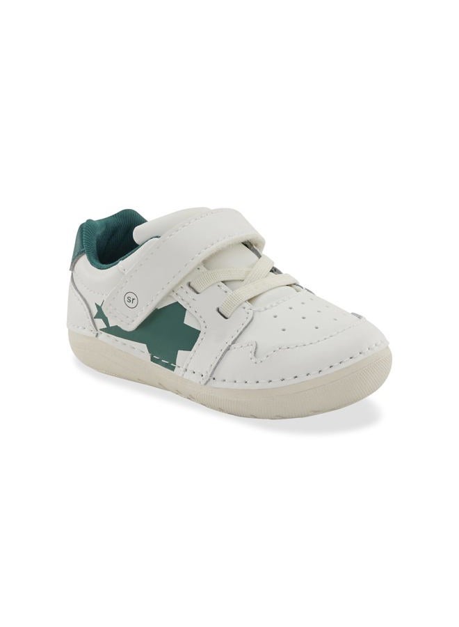 Stride rite Boy's Sm Waverly (Infant/Toddler) First Walker Shoe, Evergreen, 3.5 Wide Toddler - Image 1