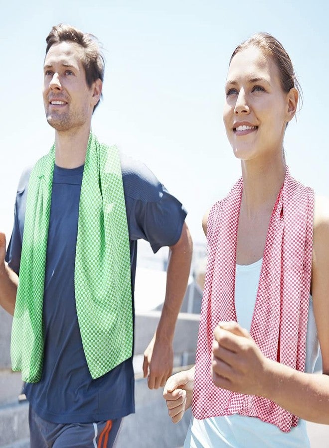 KEAFOLS Cooling Towel Neck Wrap, 40x12’’ Chill Ice Sports Towel Neck Headband Bandana Scarf for Instant Relief Stay Cool with Cold Microfiber Cloth for Yoga,Golf,Gym Fitness, Summer Outdoor Work - Image 3