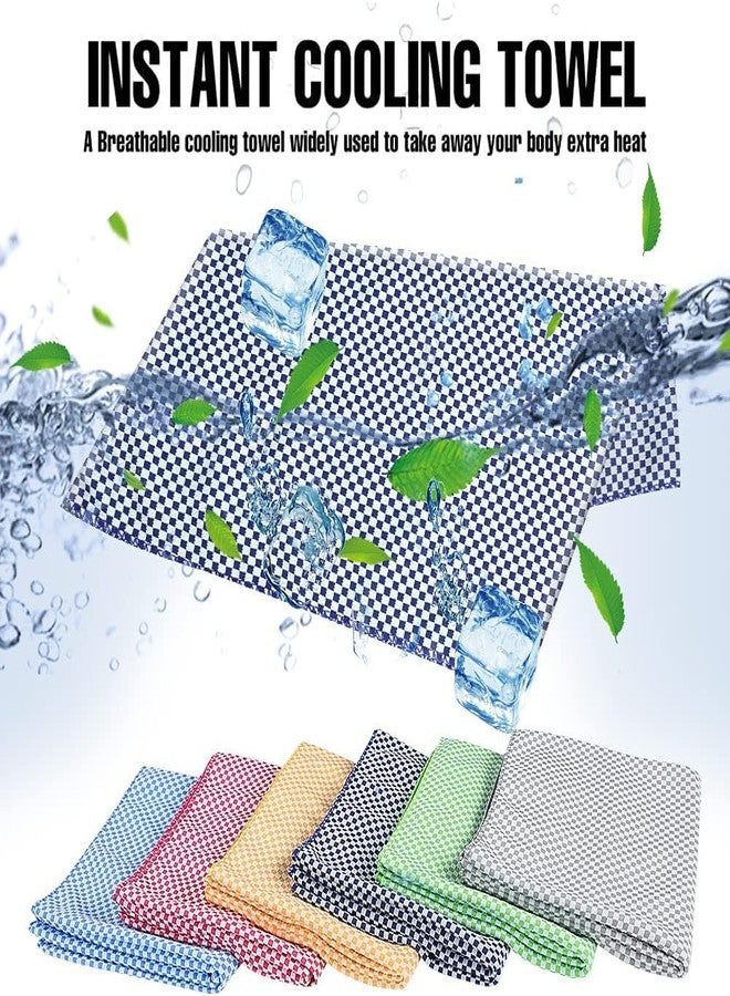 KEAFOLS Cooling Towel Neck Wrap, 40x12’’ Chill Ice Sports Towel Neck Headband Bandana Scarf for Instant Relief Stay Cool with Cold Microfiber Cloth for Yoga,Golf,Gym Fitness, Summer Outdoor Work - Image 4