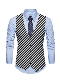 KUYING New Fashionable Personalized Printed Men's Suit Vest  - Image 1
