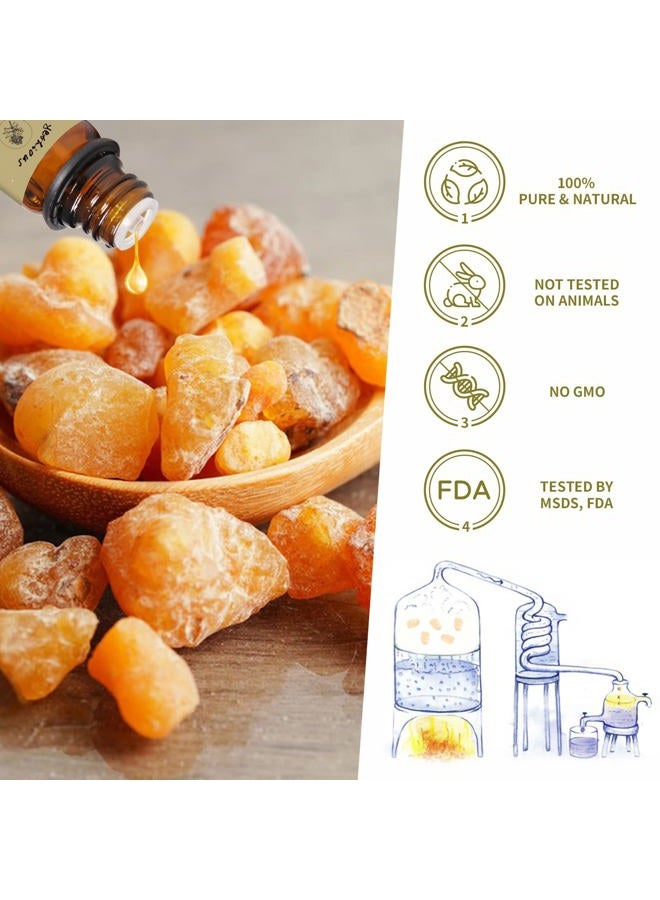 yethious Frankincense Essential Oil Organic 100% Pure Frankincense Oil Frankincense Aromatherapy Oil for Diffuser - Image 3