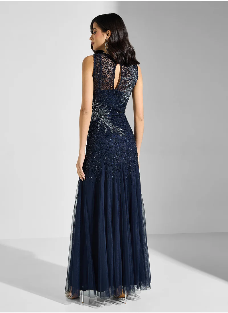 Namshi x Sequin Embellished Dress