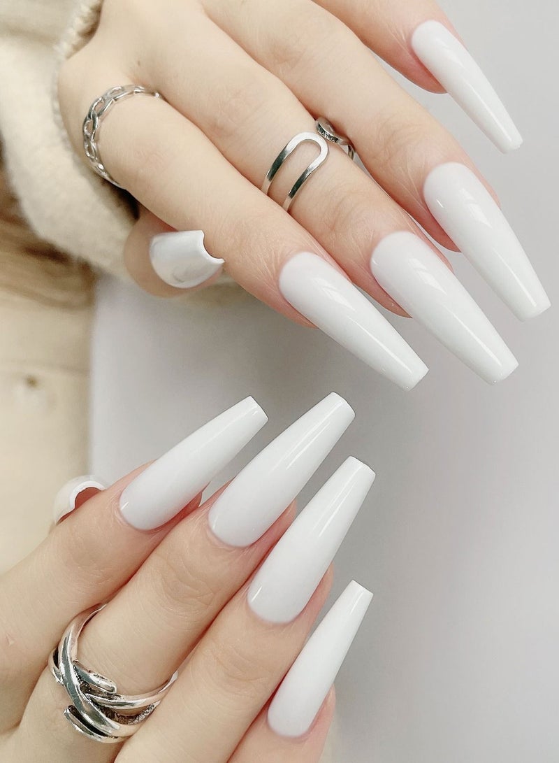 CND Professional Performance Nail Tips White Color360 pcs - Image 3