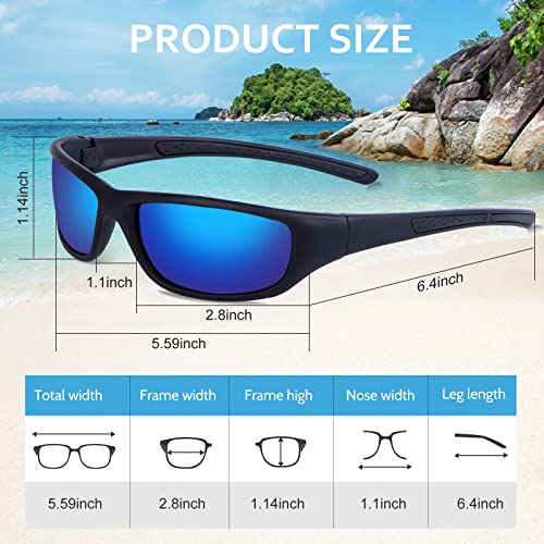 Duduma Sports Polarized Sunglasses for Men Women Baseball Cycling Golf Fishing Sun Glasses UV Blocking Tr8116 - Image 5