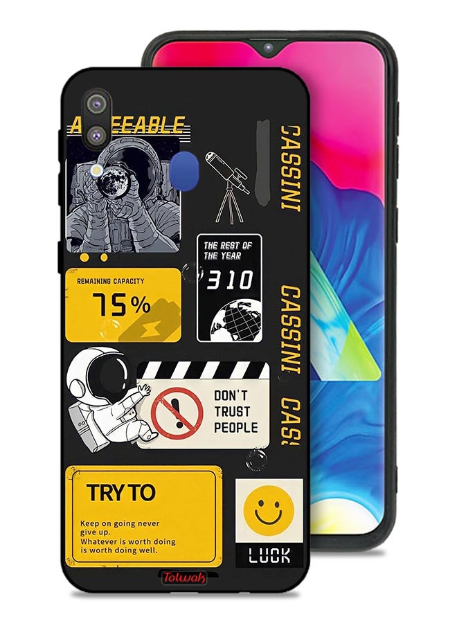 Samsung Galaxy M20 Protective Case Cover Astronaut Agreeable